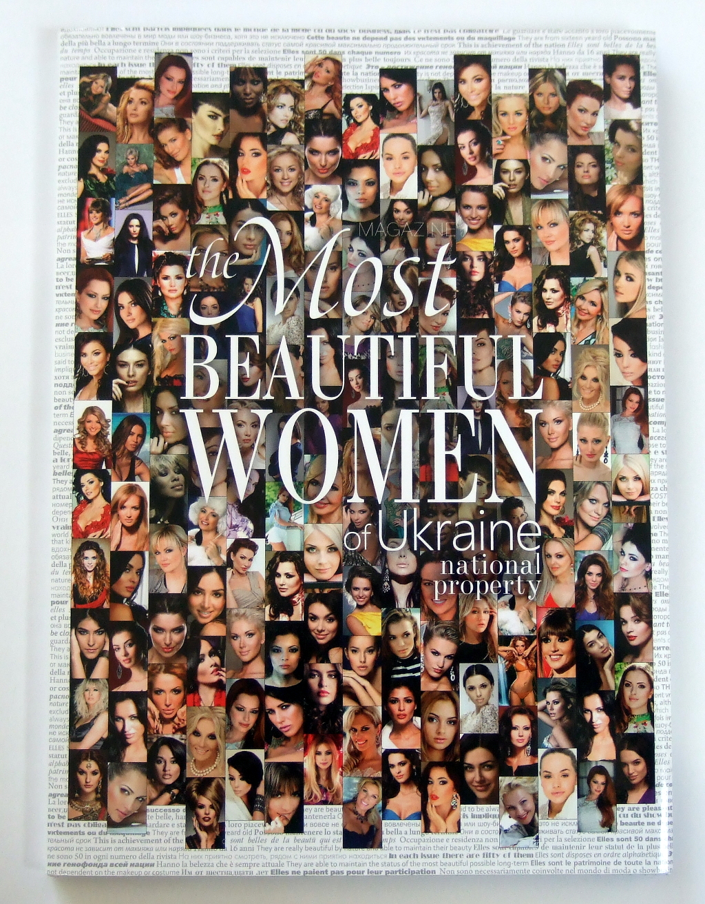 Печать книг «The most beautiful women of Ukraine». Полиграфия типографии Макрос, изготовление книг, спецификация 965982-1