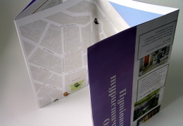Печать буклетов «Путівник туристичної Одеси». Полиграфия типографии Макрос