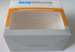 Изготовление коробов «Knauf Insulation». Полиграфия типографии Макрос