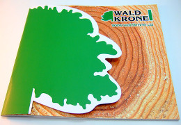 Печать брошюр брошюр «Wald Krone». Полиграфия типографии Макрос Макрос