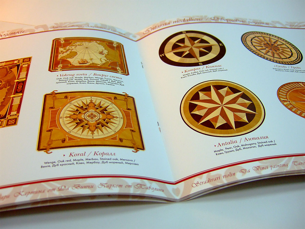 Печать каталогов «Tavolini». Полиграфия типографии Макрос, изготовление каталогов, спецификация 964983-6