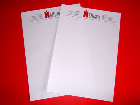 Портфолио типографии Макрос; деловая полиграфия: печать бланков, спецификация 951-2