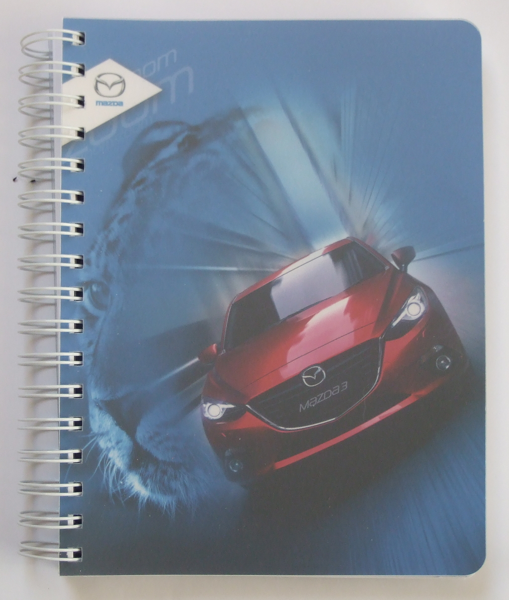 Печать ежедневников «Mazda». Полиграфия типографии Макрос, изготовление ежедневников, спецификация 952993-1