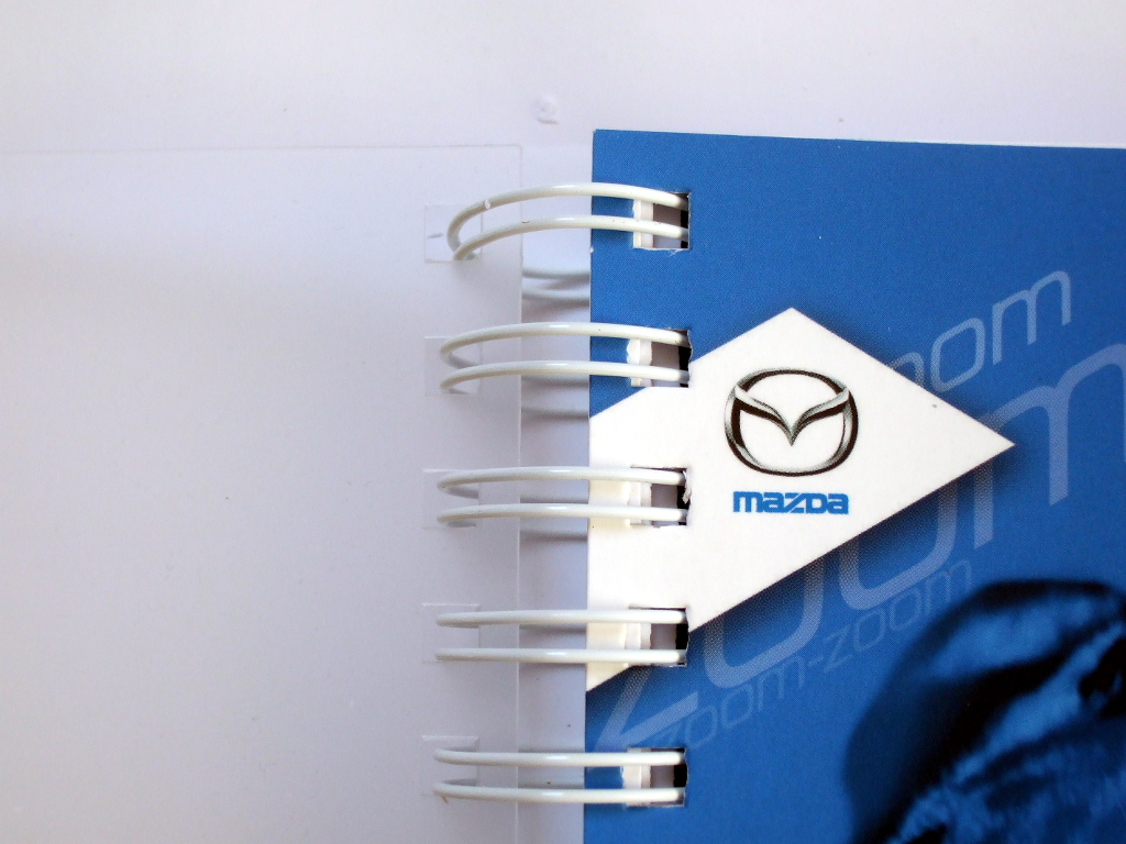 Изготовление ежедневников «Mazda». Полиграфия типографии Макрос, изготовление ежедневников, спецификация 952993-10